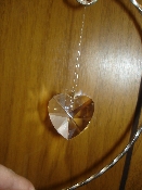 Heart Shaped Crystal Prism